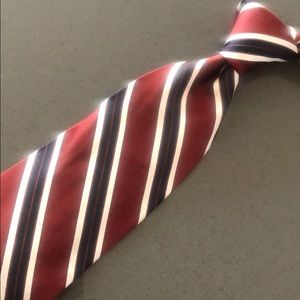 Tie Bar silk necktie